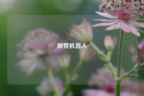 刷赞机器人